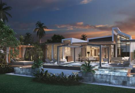 Luxurious and elegant Lagoon Villa, part of the Marina Villas Neighbourhood