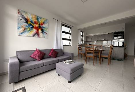 Newly built apartment within few meters from Mont Choisy beach