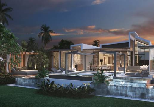 Luxurious and elegant Lagoon Villa, part of the Marina Villas Neighbourhood