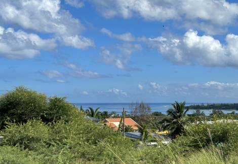  1,300m2 Residential Plot with Sea Views in Tamarin