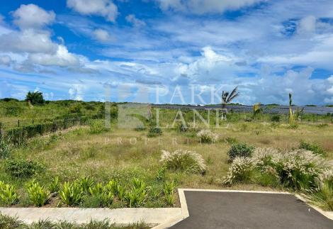 Superb lot near a magnificent beach and golf course for sale in Mon Choisy.