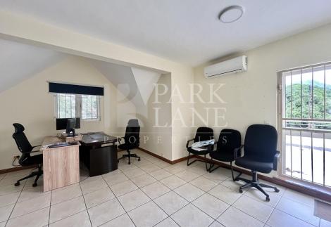 Strategic office space with high visibility on a corner plot in Quatre Bornes