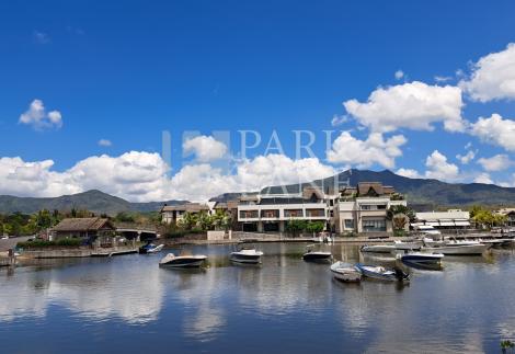 Marina View – Waterfront Living with Mountain & Marina Views | La Balise, Black River
