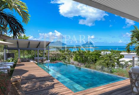 Blue Vista: Luxury Apartments, Penthouses and Villas with sea views in Black River Mauritius