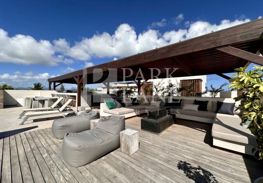 Penthouse avec vue mer à Pointe aux Canonniers