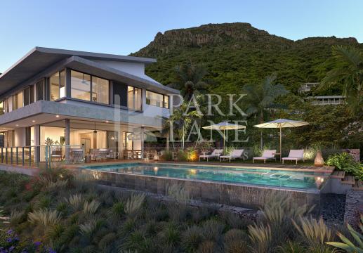 Villas Exclusives à Blue Vista : Votre évasion privée à Rivière Noire Ile Maurice avec vue mer