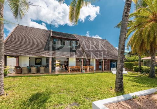 Rare Beachfront Gem with Panoramic Sea and Le Morne Views