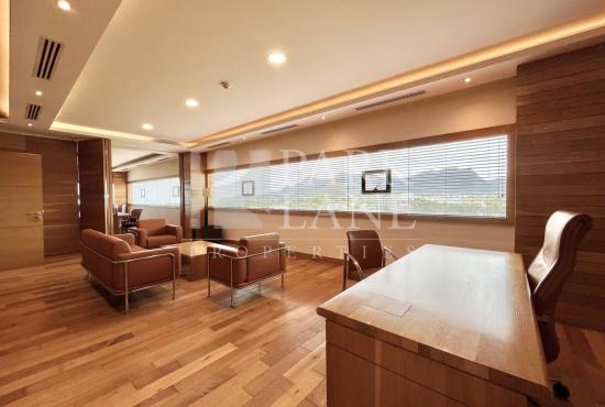 Furnished office space with panoramic views of Ebene