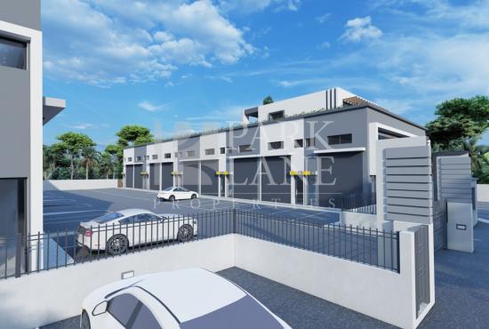 Efficient and Compact Commercial Unit with Mezzanine and Private Courtyard – Industria Business Park Phase 3, Bambous