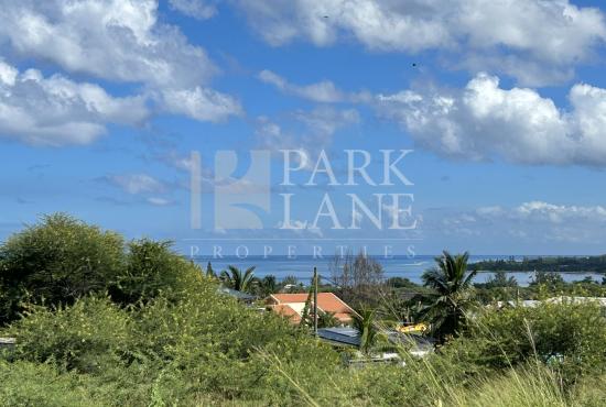  1,300m2 Residential Plot with Sea Views in Tamarin