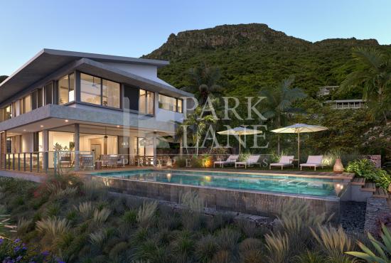 Villas Exclusives à Blue Vista : Votre évasion privée à Rivière Noire Ile Maurice avec vue mer