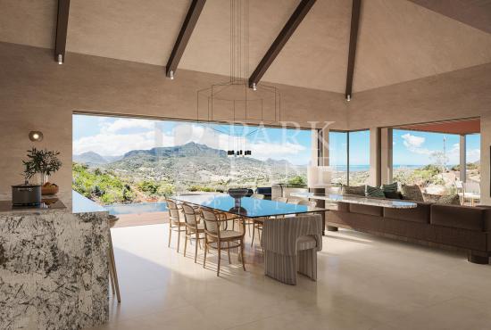 Villa 4 chambres – Grand standing et espace de vie tropical préservé